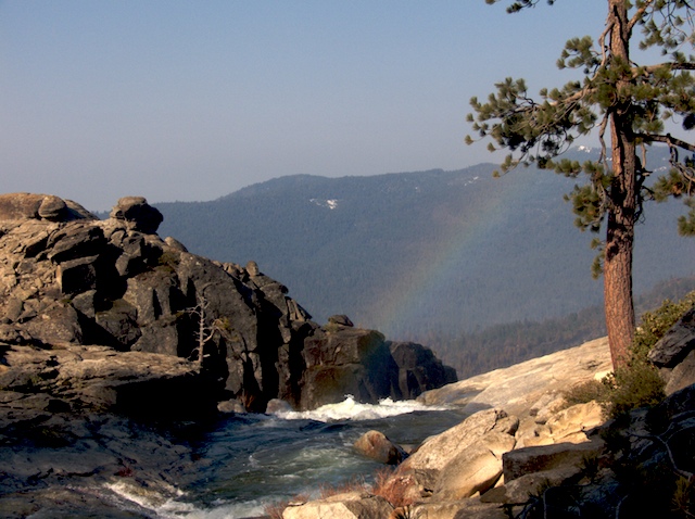 Rainbow at Chilnualna Falls