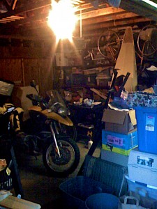 garage Horrendous Collection of Unfinished Projects