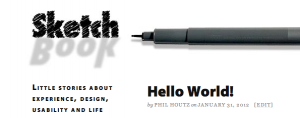 My new blog